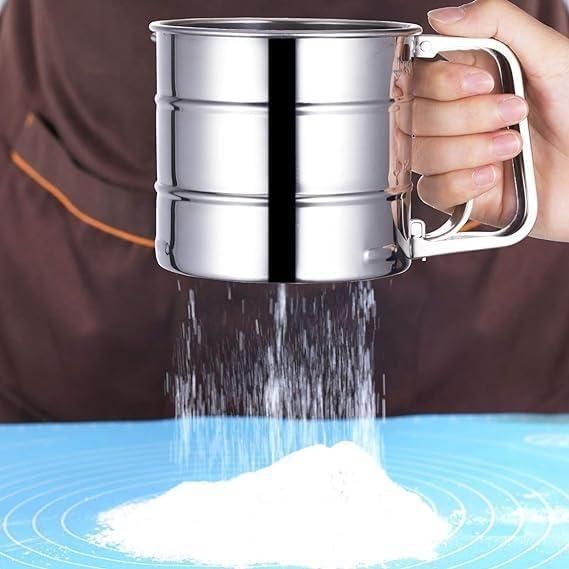 Large Capacity Flour Sifter-Atta Chhani for Baking