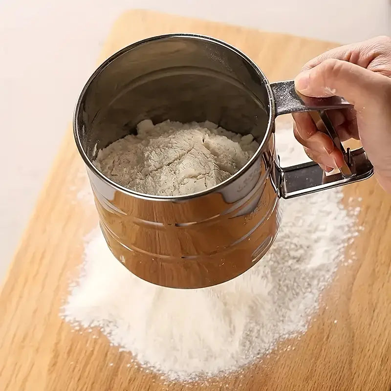 Large Capacity Flour Sifter-Atta Chhani for Baking