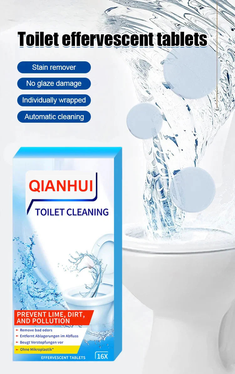 Toilet-Bathroom Cleaning Tablet-Effective Deodorizer Pack